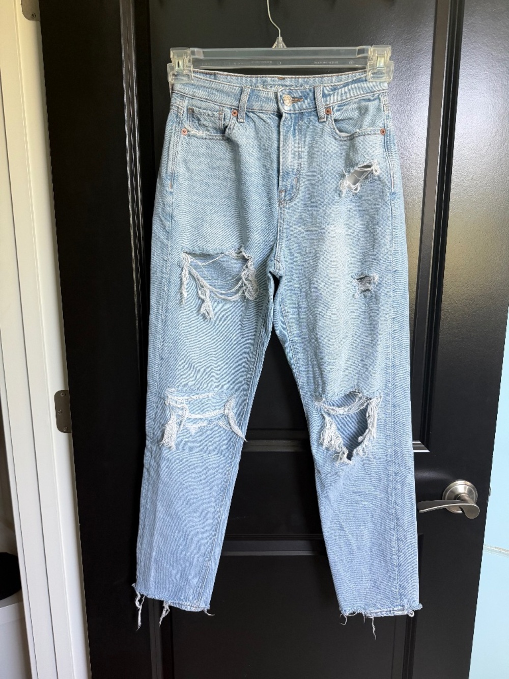 American Eagle Outfitters Blue Mom Jean size 0